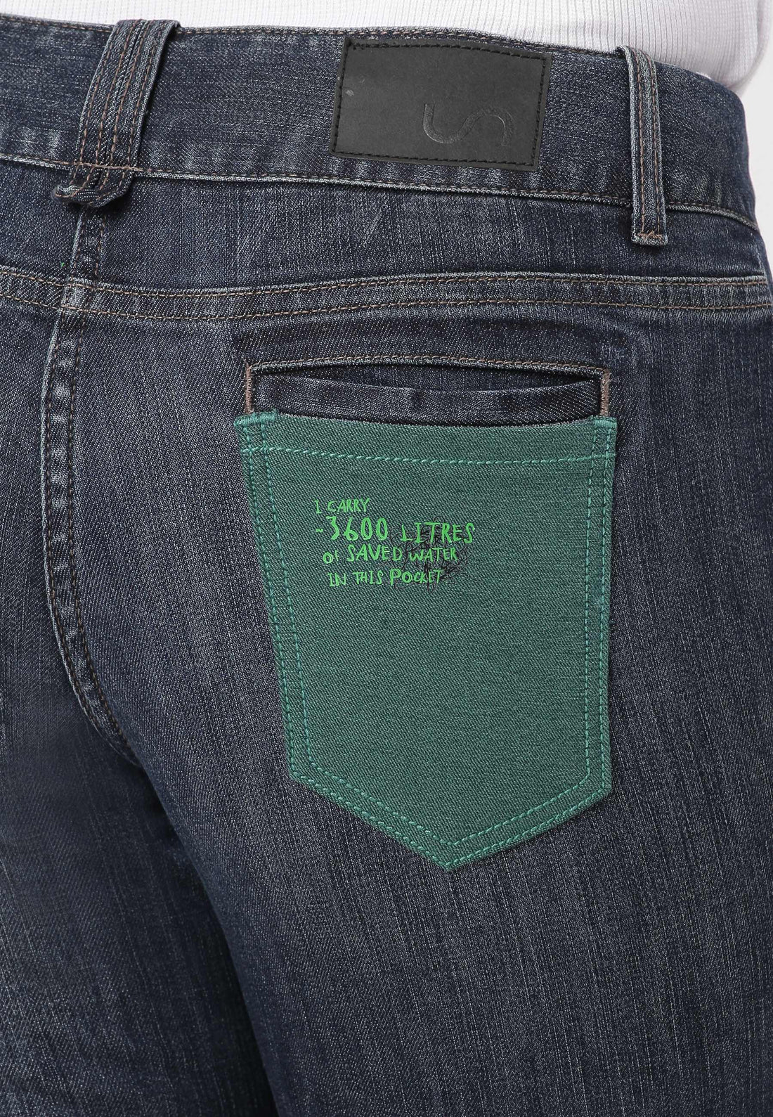 Dark Indigo High Rise Bootcut Jeans
