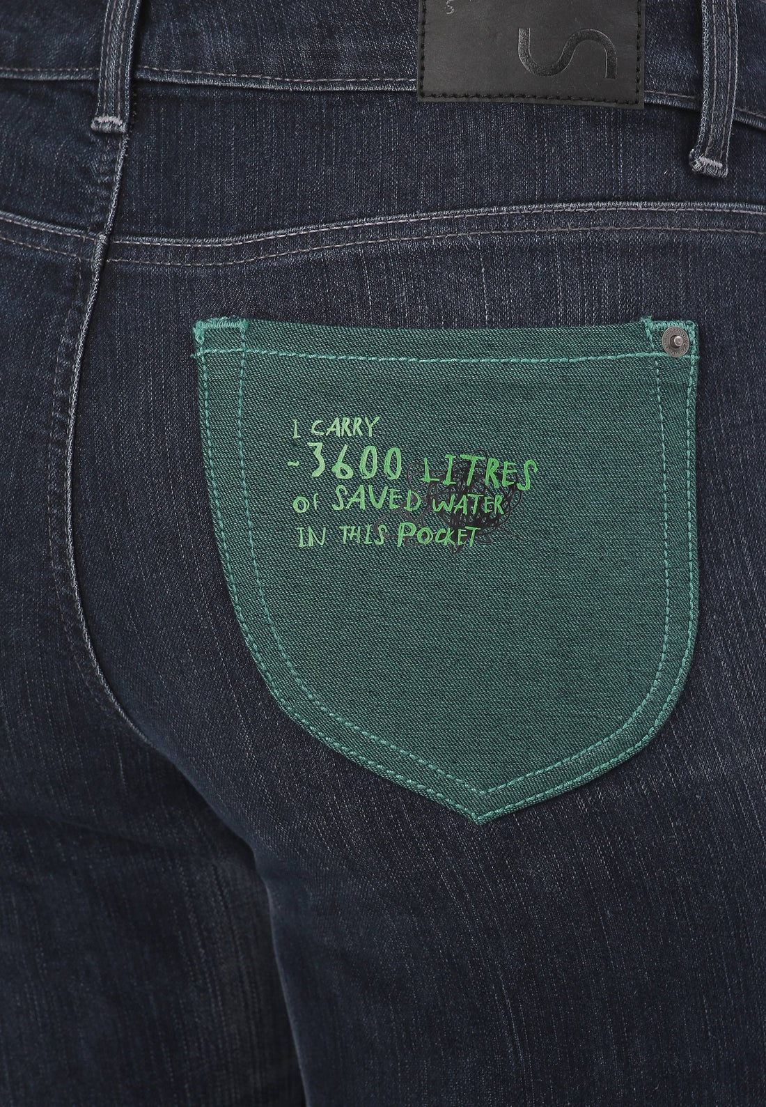Dark Indigo Mid Rise Bootcut Jeans
