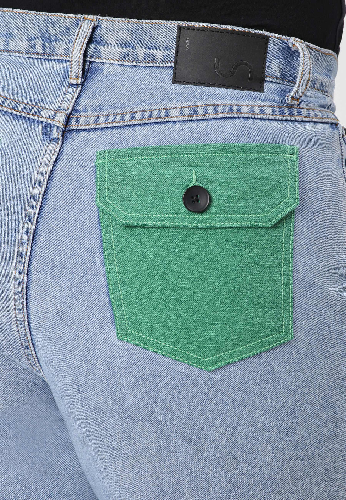 Light Indigo High Rise Bootcut Jeans