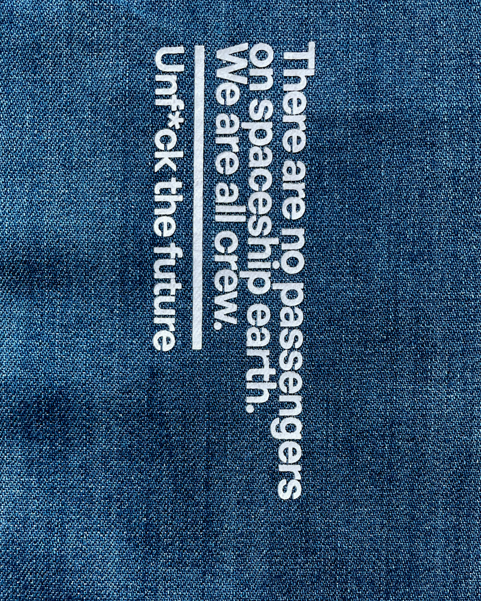 Mid Indigo Half-Sleeved Shirt | Lightweight Denim